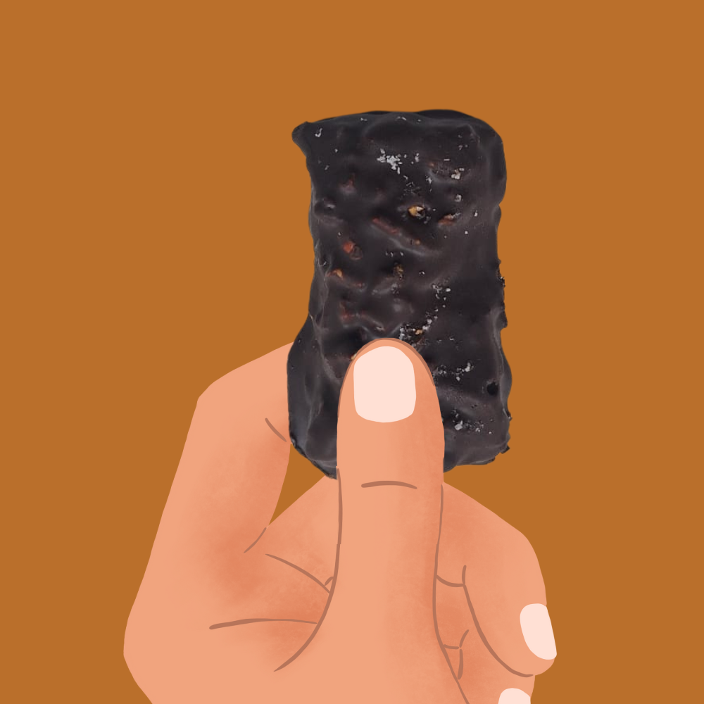 Nougat Caramel {Chocolate Dipped} Bar - Image 3