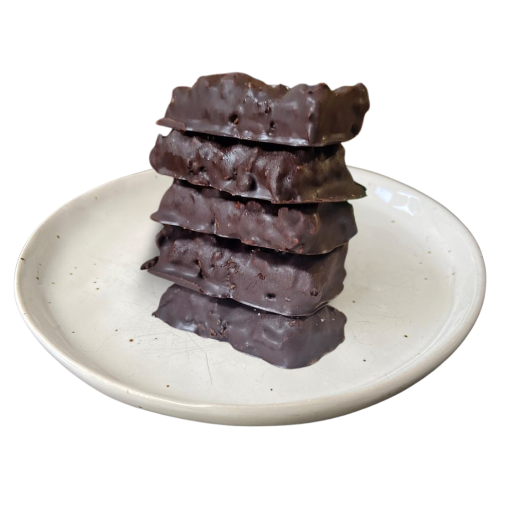 Nougat Caramel {Chocolate Dipped} Bar - Image 6